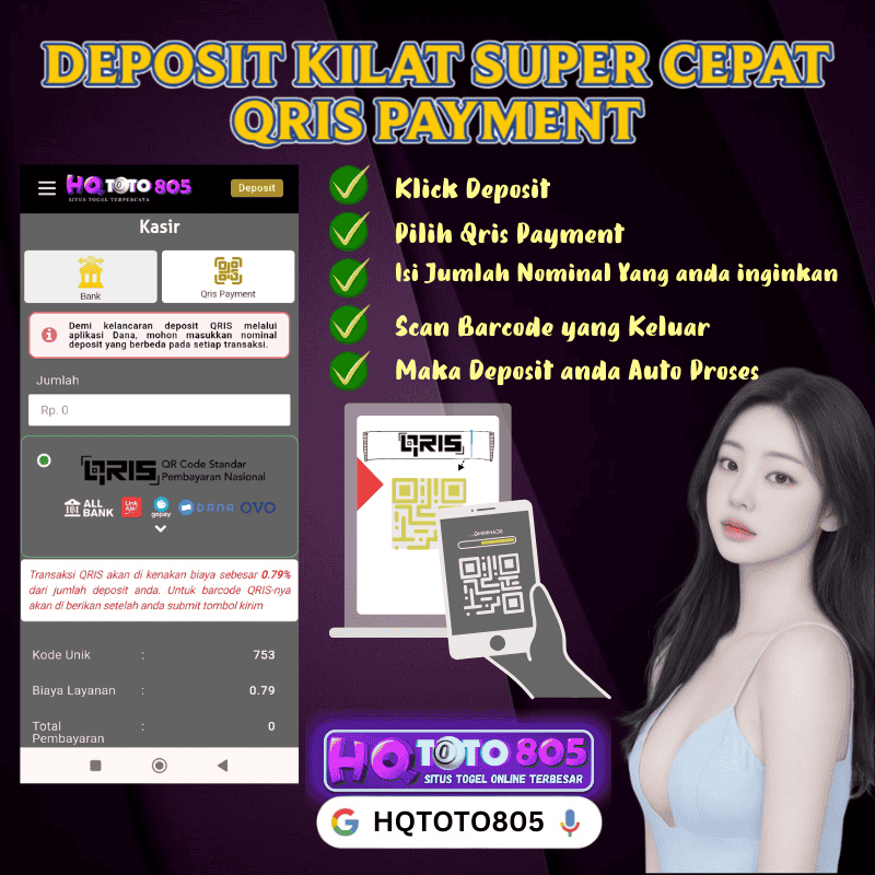 deposit Qris hqtoto805