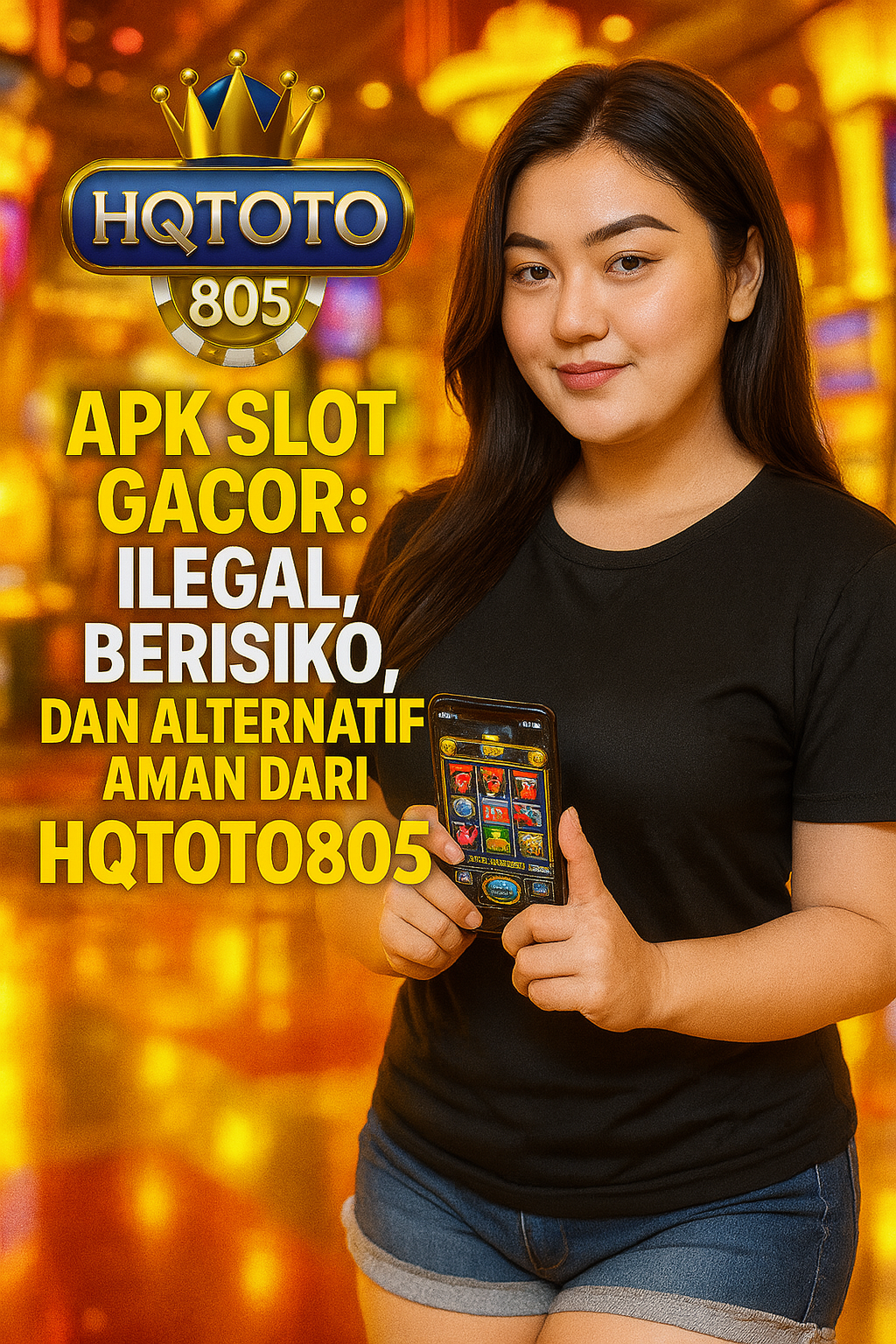 APK Slot Gacor: Ilegal, Berisiko, dan Alternatif Aman dari HQTOTO805!