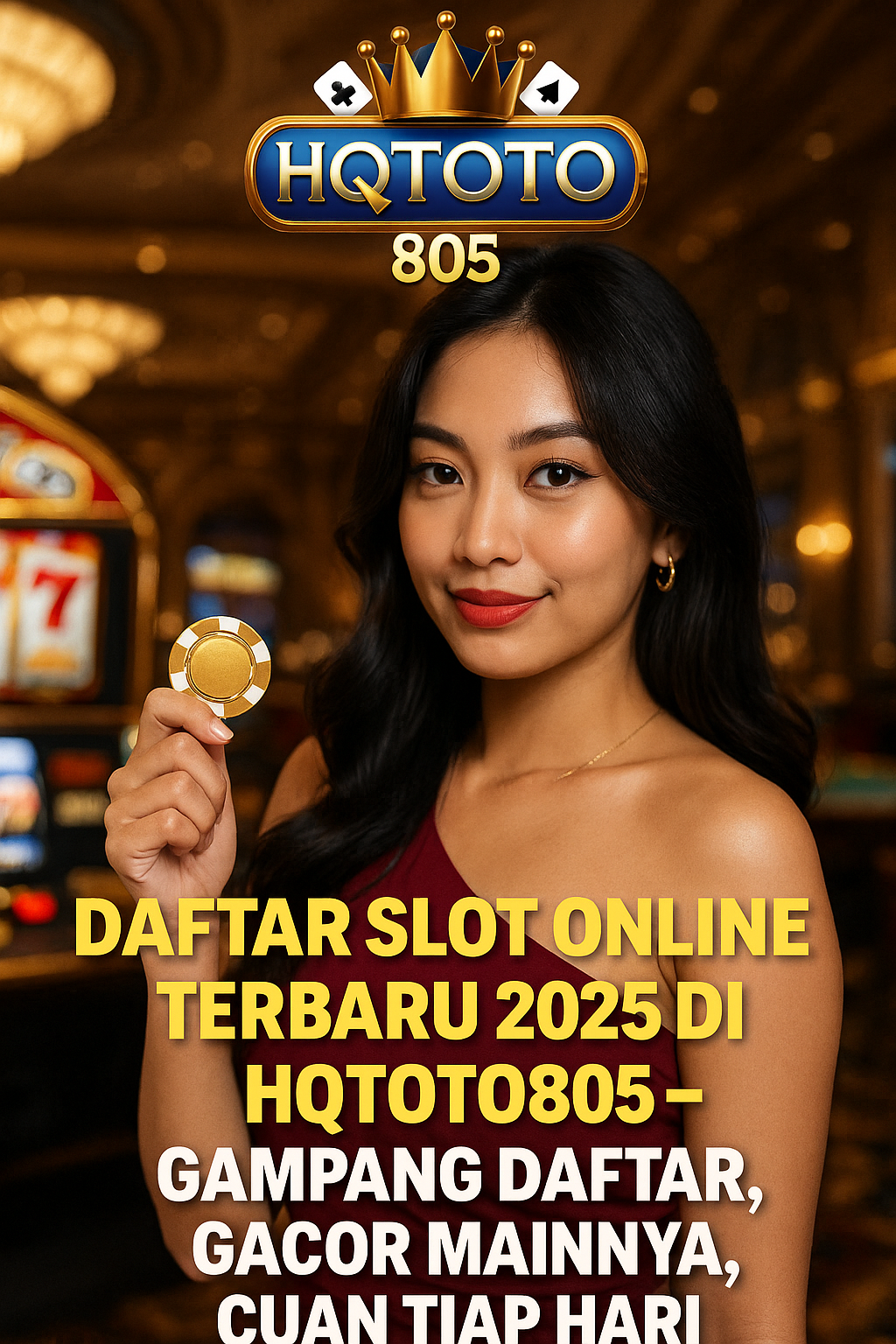 Daftar Slot Online Terbaru 2025 di HQTOTO805 – Gampang Daftar, Gacor Mainnya, Cuan Tiap Hari!