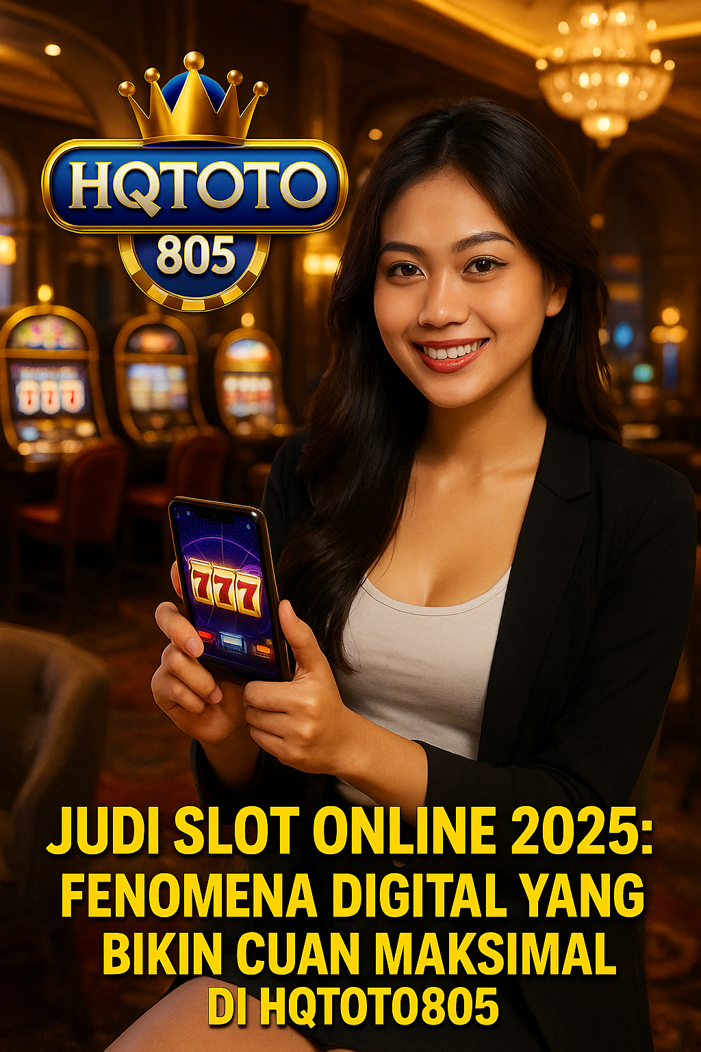 Judi Slot Online 2025: Fenomena Digital yang Bikin Cuan Maksimal di HQTOTO805