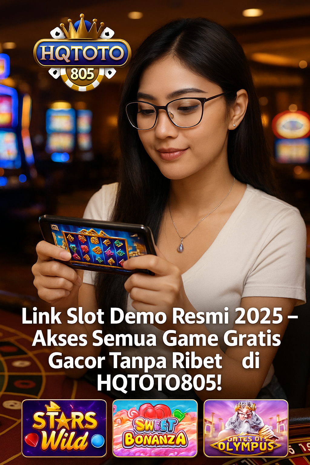 Link Slot Demo Resmi 2025 – Akses Semua Game Gratis Gacor Tanpa Ribet di HQTOTO805!
