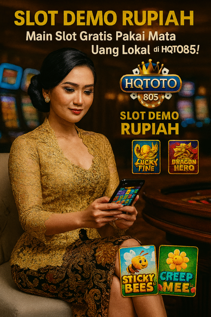 Slot Demo Rupiah – Main Slot Gratis Pakai Mata Uang Lokal di HQTOTO805!