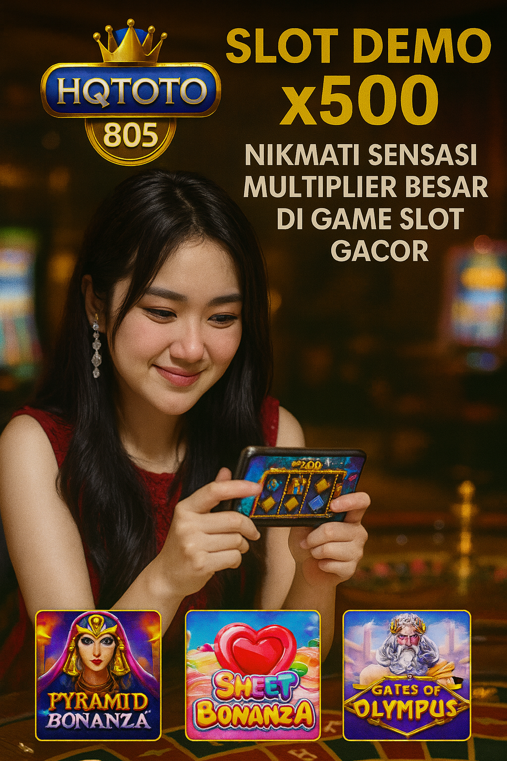 Slot Demo x500 – Nikmati Sensasi Multiplier Besar di Game Slot Gacor HQTOTO805!