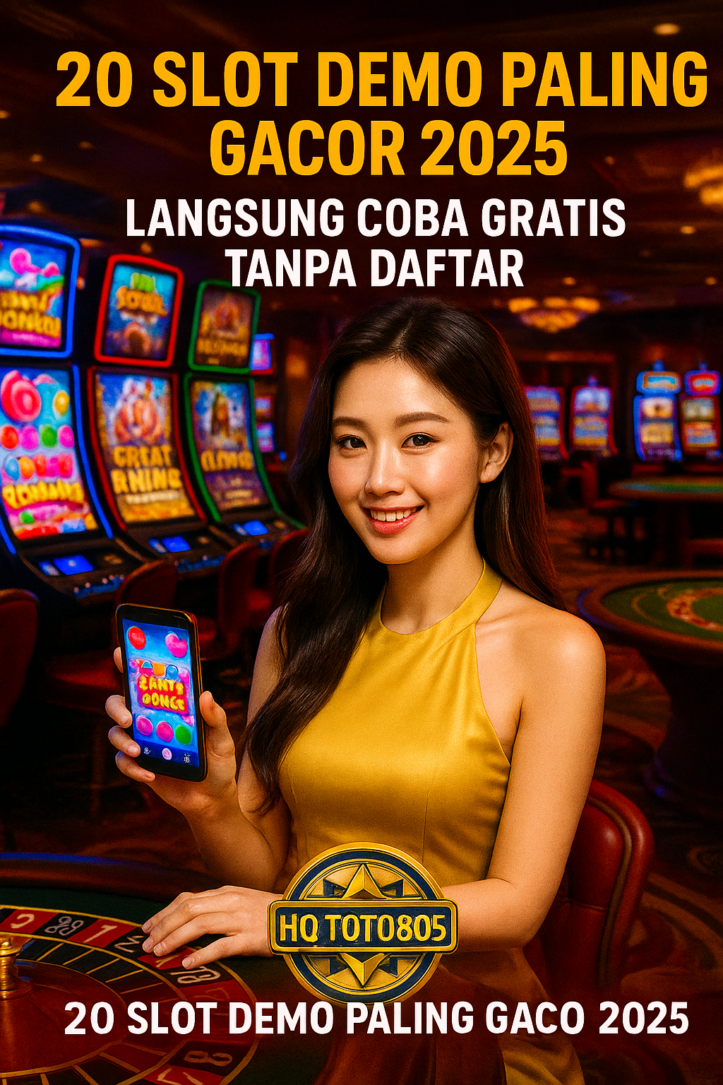 20 Slot Demo Paling Gacor 2025 – Langsung Coba Gratis Tanpa Daftar di HQTOTO805!