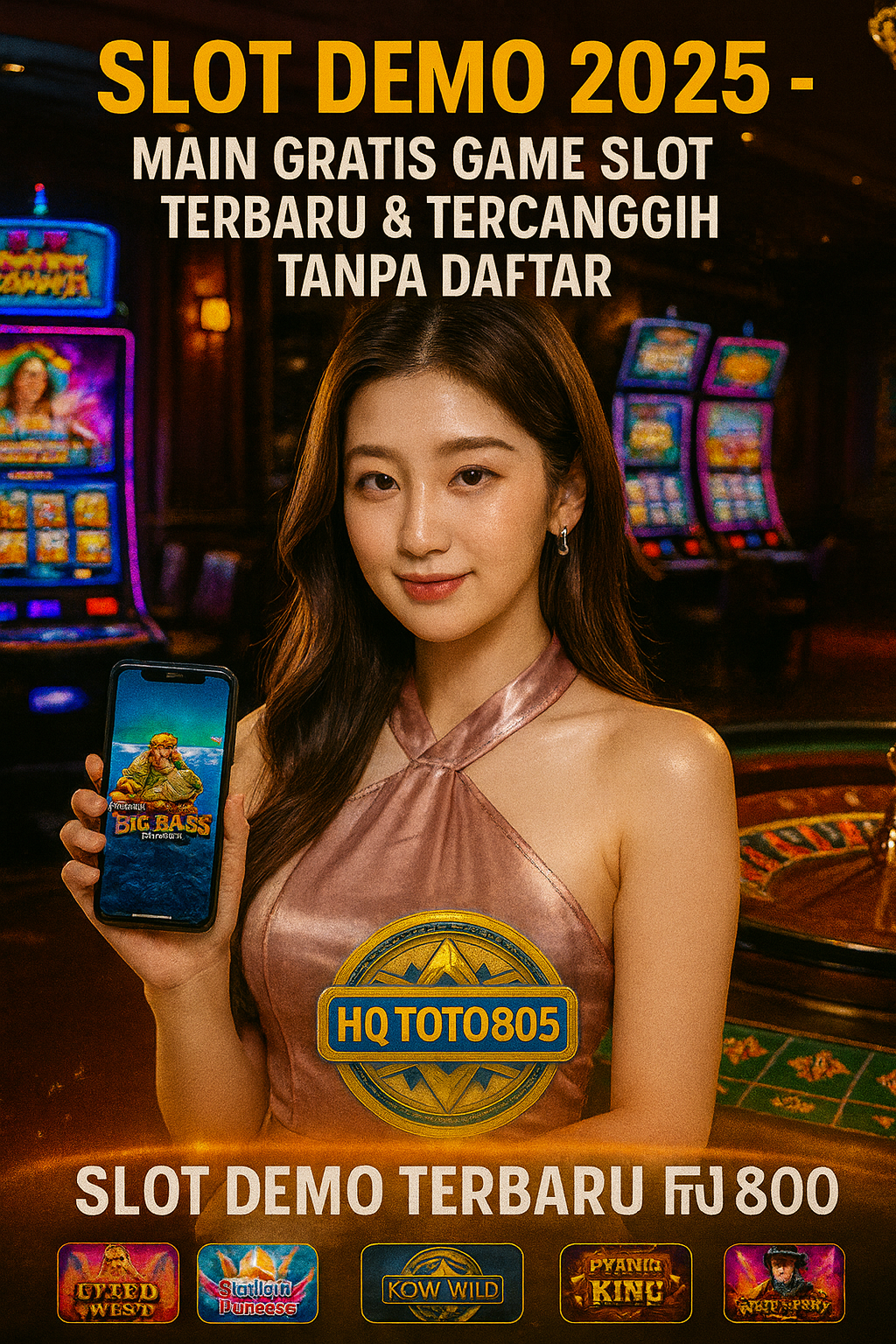 Slot Demo 2025 – Panduan Lengkap, Provider Terbaik & Cara Main Gratis dari HQTOTO805