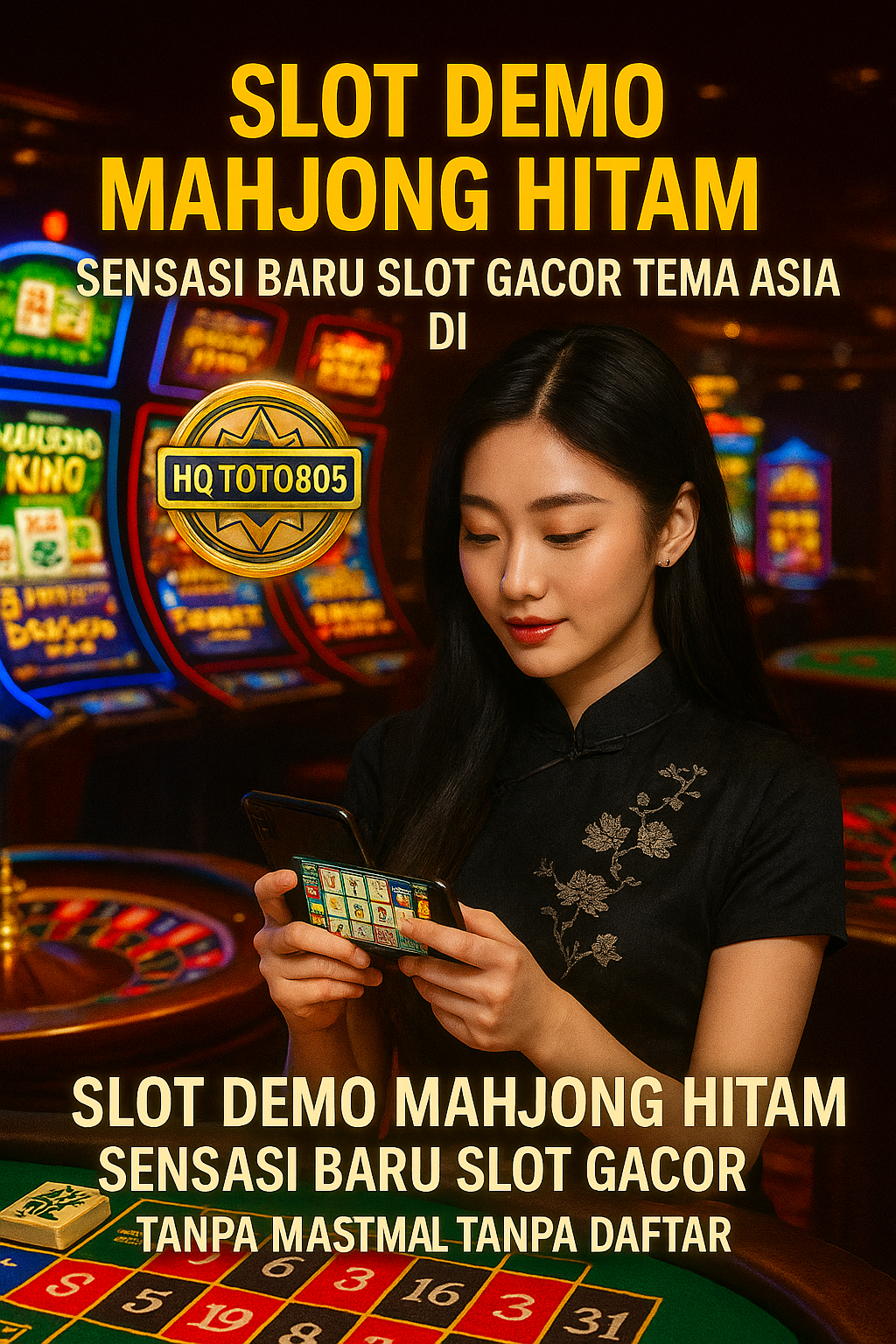 Slot Demo Mahjong Hitam – Sensasi Baru Slot Gacor Tema Asia di HQTOTO805!